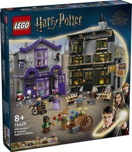 Конструктор LEGO Harry Potter Магазины Оливандера и мантий от Мадам Малкин 744 детали (76439) 76439 фото