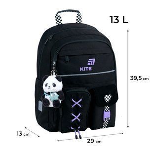 Рюкзак шкільний Kite Education Panda Love K26-584M-2 K26-584M-2 фото