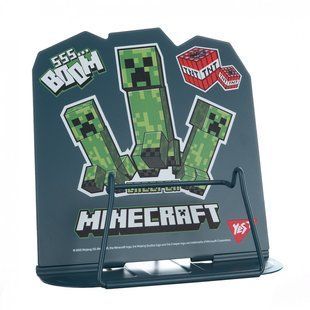 Подставка для книг фигурная Yes Minecraft Creeper металл (470525) 470525 фото