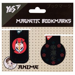 Закладки магнитные Yes Anime fox, 2шт 708120 фото