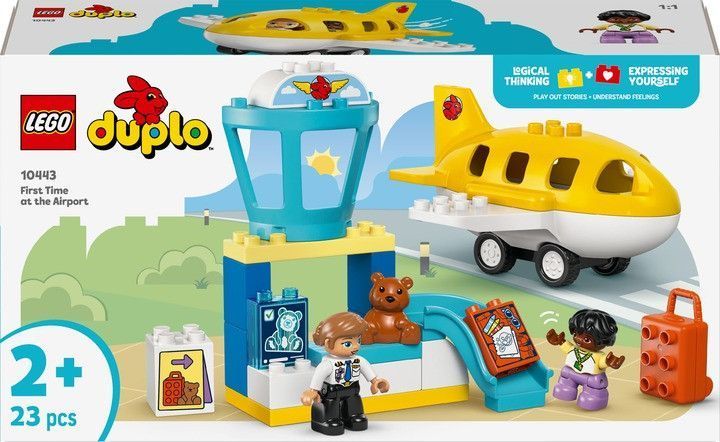 Конструктор LEGO DUPLO Town Уперше в аеропорту 23 деталі (10443) 10443 фото