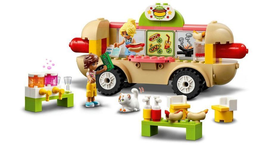Конструктор LEGO Friends Грузовик с хот-догами 100 деталей (42633) 42633 фото
