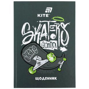 Щоденник шкільний Kite Skaters gona skate K26-262-7, тверда обкладинка K26-262-7 фото