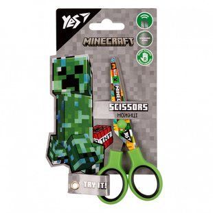 Ножиці YES Minecraft 13см з принтом на лезі (480414) 480414 фото