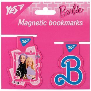 Закладки магнитные Yes Barbie friends, 2шт 708109 фото