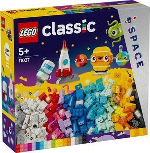 Конструктор LEGO Classic Творчі космічні обʼєкти 450 деталей (11037) 11037 фото