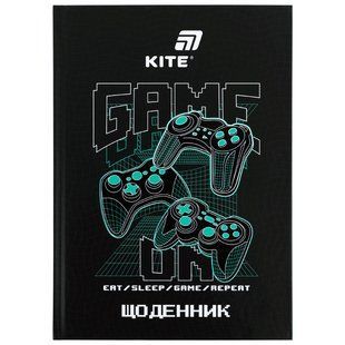Щоденник шкільний Kite Game on K26-262-5, тверда обкладинка K26-262-5 фото