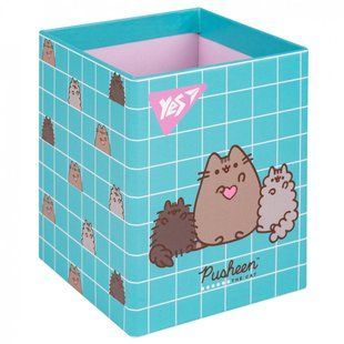 Стакан для письменных принадлежностей Yes Pusheen картон (708216) 708216 фото