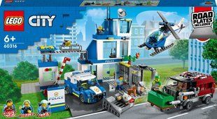 Конструктор LEGO City Поліцейська дільниця 668 деталей (60316) 60316 фото