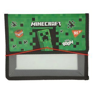 Папка для зошитів пластикова Yes Minecraft В5 на резинці 492307 фото