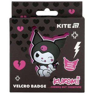 Бейдж на липучці Kite Kuromi HK25-3011-2 HK25-3011-2 фото