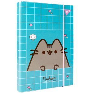Папка для тетрадей Yes Pusheen В5 картонная 500239 фото