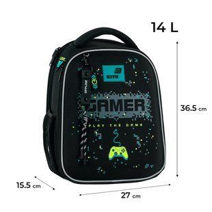 Рюкзак школьный каркасный Kite Education Play the Game K26-555S-9 K26-555S-9 фото