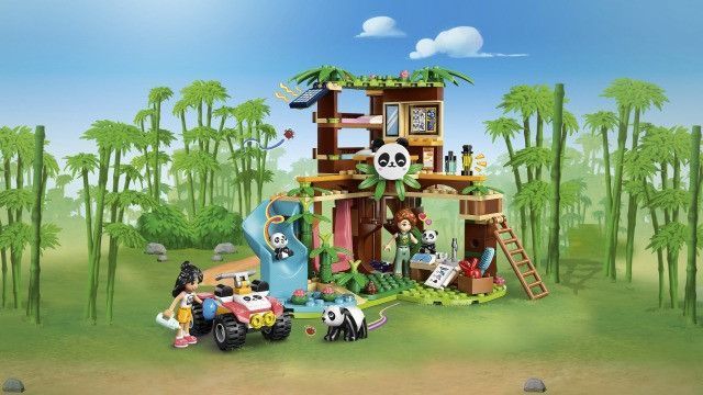 Конструктор LEGO Friends Догляд за тваринами в заповіднику панд 243 детали (42648) 42648 фото