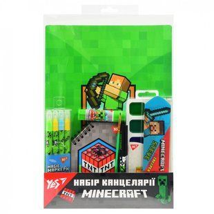 Набір канцелярії Yes Minecraft 8 предметів 450142 фото