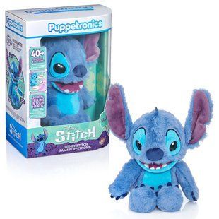 Интерактивная мягкая игрушка Puppetronic by Real FX Palm серии Disney-Стич DIS-1037 фото