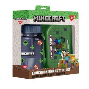 Набір контейнер і пляшка Yes Minecraft 2 предмети 450144 фото
