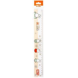 Лінійка Yes Miffy 30 см 370765 фото