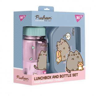 Набір контейнер і пляшка Yes Pusheen 2 предмети 450145 фото