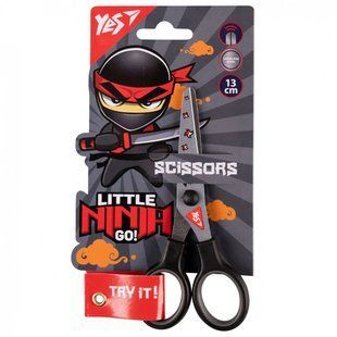 Ножницы Yes Ninja 13см с принтом на лезвии (480442) 480442 фото