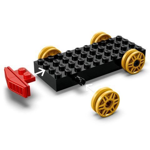Конструктор LEGO Disney Pixar Святкування з Історії Іграшок: потяг і авто для перегонів 206 деталей (43264) 43264 фото
