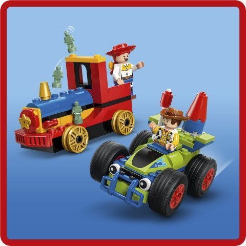 Конструктор LEGO Disney Pixar Святкування з Історії Іграшок: потяг і авто для перегонів 206 деталей (43264) 43264 фото