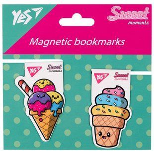 Закладки магнитные Yes Sweet Cream Ice cream, 2шт 708115 фото