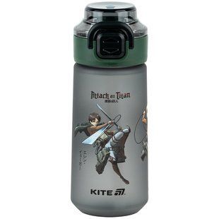 Бутылочка для воды Kite Attack on Titan AT25-1213, 560 мл, серая AT25-1213 фото