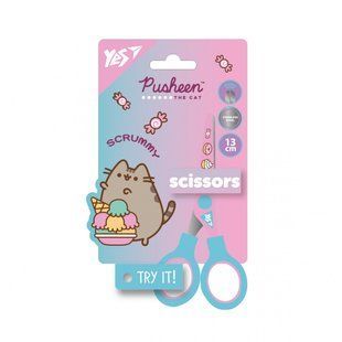 Ножницы Yes Pusheen 13см с принтом на лезвии (480437) 480437 фото