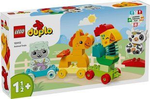 Конструктор LEGO DUPLO My First Потяг тваринок 19 деталей (10412) 10412 фото