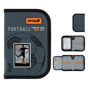 Пенал без наповнення Kite Goal K26-621-2, 1 відділення, 1 відворот K26-621-2 фото