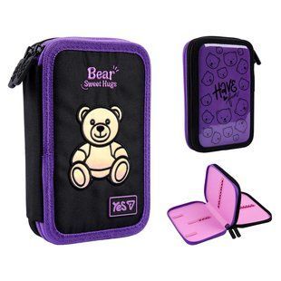 Пенал твердый Yes двойной Bear Sweet Hugs HP-01 533710 фото