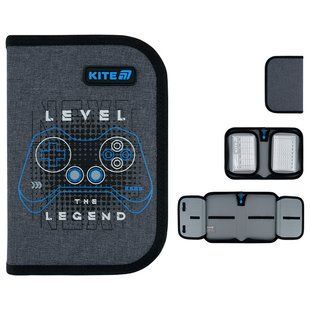 Пенал без наповнення Kite Level UP K26-622-6, 1 відділення, 2 відвороти K26-622-6 фото