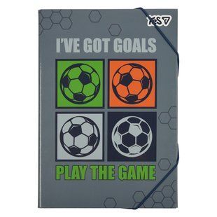 Папка для праці Yes Football А4 картонна 500255 фото