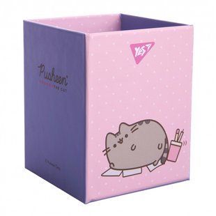 Стакан для письменных принадлежностей Yes Pusheen картон (708333) 708333 фото