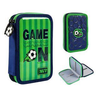 Пенал твердый Yes двойной Football Fan HP-01 533714 фото