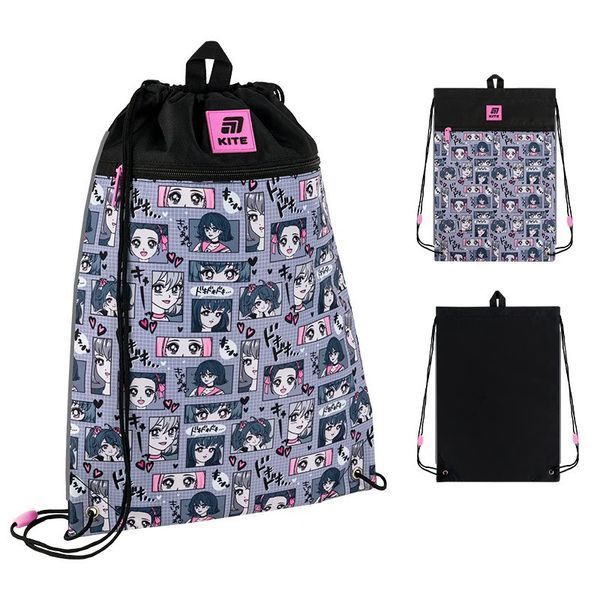 Сумка для обуви Kite Anime Girl K25-601M-9 K25-601M-9 фото
