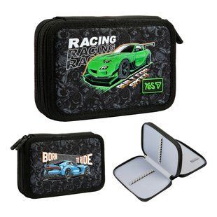 Пенал твердый Yes двойной Racing Life HP-01 533715 фото