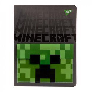 Папка на 20 файлов YES A4 Minecraft с фронтальным карманом (492103) 492103 фото