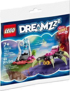 Конструктор LEGO DREAMZzz Побег пауков З-Блоба и Бунчу 44 детали (30636) 30636 фото