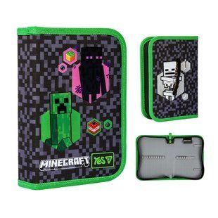 Пенал твердий Yes одинарний без клапана Minecraft Adventure HP-02 533727 фото