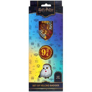Набір бейджів на липучці Kite Harry Potter HP26-3012, 3 шт. HP26-3012 фото