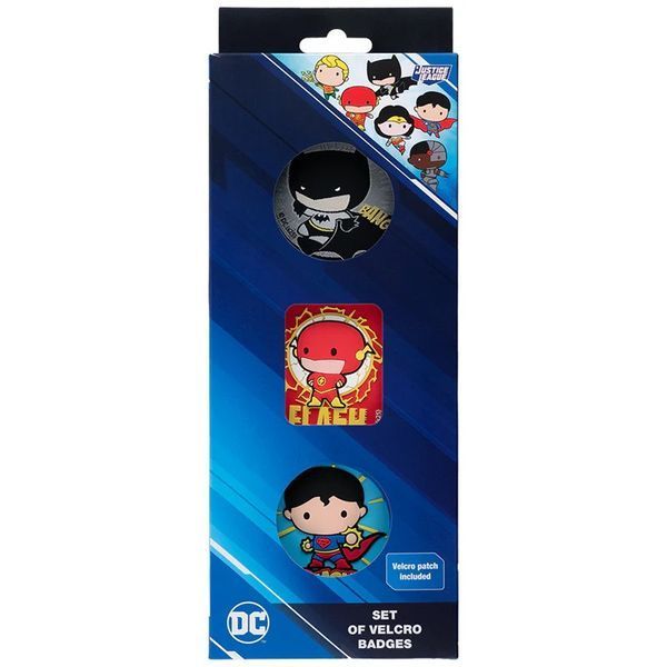 Набор бейджев на липучке Kite DC Justice League DC25-3012, 3 шт. DC25-3012 фото