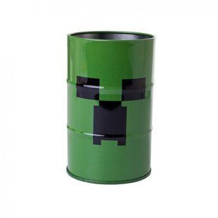 Стакан-подставка бочка Yes Minecraft Creeper метал 708096 фото
