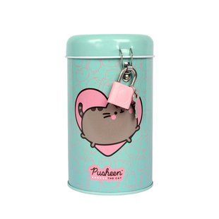 Скарбничка кругла Yes Pusheen металева 13 х 7,6 см 708579 фото