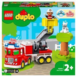 Конструктор LEGO DUPLO Реск'ю Пожежна машина 21 деталь (10969) 10969 фото