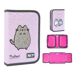 Пенал твердий Yes одинарний з двома клапанами Pusheen Delicacy HP-04 533741 фото