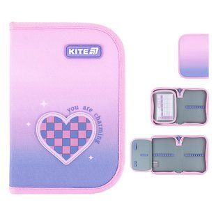 Пенал без наповнення Kite Charming K26-621-1, 1 відділення, 1 відворот K26-621-1 фото