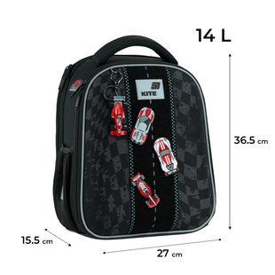Рюкзак школьный каркасный Kite Education Race&Win K26-555S-8 K26-555S-8 фото