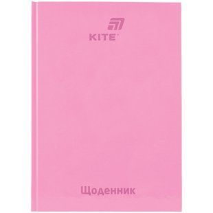 Щоденник шкільний Kite K26-262-15, тверда обкладинка, рожевий K26-262-15 фото